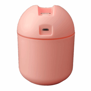 Humidificador gaming portátil Zeron rosa con luz LED