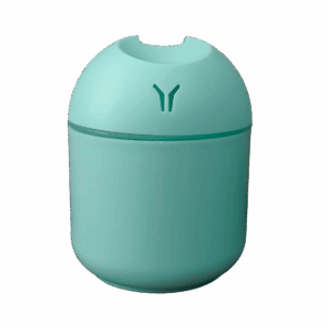 Humidificador gaming portátil Zeron verde con luz LED