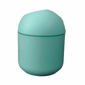 Humidificador gaming portátil Zeron verde con luz LED